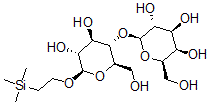 CAS 登录号：115969-51-2， 2-(三甲基硅烷基)乙基乳糖苷