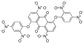 CAS 登录号：116-78-9， 1,5-二(2,4-二硝基苯氧基)-4,8-二硝基蒽-9,10-二酮