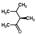 CAS 登录号：116004-17-2， (3R)-3,4-二甲基-2-戊酮
