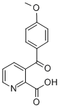 CAS#: 116060-92-5, 3-(4-Methoxybenzoyl)-2-Pyridinecarboxylic Acid