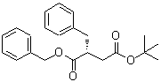 CAS 登录号：116129-88-5， 1-苄基 4-(2-甲基-2-丙基)(2R)-2-苄基琥珀酸酯
