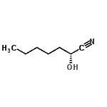 CAS#: 116297-10-0, (2R)-2-Hydroxyheptanenitrile