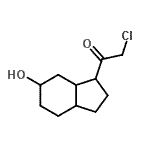 CAS 登录号：116373-84-3， 2-氯-1-(6-羟基辛氢-1H-茚-1-基)乙酮