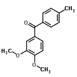 CAS#: 116412-87-4, (3,4-Dimethoxyphenyl)(4-Methylphenyl)Methanone