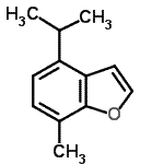 CAS#: 116496-19-6, 4-Isopropyl-7-Methyl-1-Benzofuran