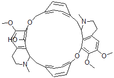 CAS 登录号：116520-07-1， 轮环藤新碱