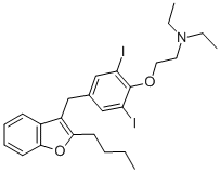 CAS#: 116523-57-0, De-ketoamiodarone