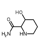 CAS#: 116595-05-2, 3-Hydroxy-2-Piperidinecarboxamide