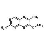 CAS#: 116616-64-9, 7-Methoxy-6-Methyl-2-Pteridinamine