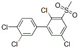 CAS#: 116807-53-5, 2,5-Dichloro-1-(3,4-Dichlorophenyl)-3-Methylsulfonylbenzene