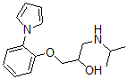 CAS 登录号：116861-00-8， 1-(丙-2-基氨基)-3-(2-吡咯-1-基苯氧基)丙-2-醇