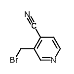 CAS 登录号：116986-14-2， 3-(溴甲基)异烟腈