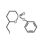 CAS#: 116988-87-5, 6-(Iodomethyl)-2-Oxo-2-Phenoxy-1,2-Oxaphosphorinane