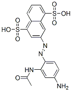 CAS#: 117-88-4, 3-(2-Acetamido-4-Aminophenyl)Diazenylnaphthalene-1,5-Disulfonic Acid