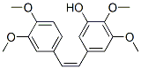 CAS 登录号：117048-60-9， 5-[(Z)-2-(3,4-二甲氧基苯基)乙烯基]-2,3-二甲氧基苯酚