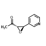 CAS#: 117111-63-4, 1-[(2S,3R)-3-(3-Pyridinyl)-2-Oxiranyl]Ethanone