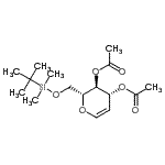 CAS#: 117136-33-1, 3,4-Di-O-Acetyl-1,5-Anhydro-2-Deoxy-6-O-[Dimethyl(2-Methyl-2-Propanyl)Silyl]-D-Arabino-Hex-1-Enitol