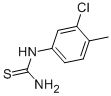 CAS 登录号：117174-84-2， N-(3-氯-4-甲基苯基)-硫脲