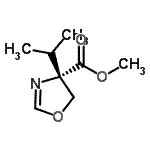 CAS 登录号：117176-08-6， 甲基(4S)-4-异丙基-4,5-二氢-1,3-恶唑-4-羧酸酯
