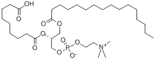 CAS#: 117205-52-4, 2-[[[2-[(8-Carboxy-1-Oxooctyl)Oxy]-3-[(1-Oxohexadecyl)Oxy]Propoxy]Hydroxyphosphinyl]Oxy]-N,N,N-Trimethyl-Ethanaminium Inner Salt