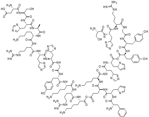 CAS 登录号：117233-32-6， 腮腺涎组氨酸-含有大量的聚肽