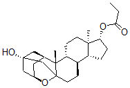 CAS 登录号：117306-07-7， 1,3-三亚甲基-2',5-环氧雄甾烷-3,17-二醇17-丙酸酯
