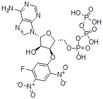 CAS 登录号：117414-71-8， 3'-O-(5-氟-2,4-二硝基苯基)三磷酸腺苷醚