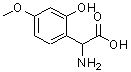 CAS 登录号：117427-61-9， 氨基(2-羟基-4-甲氧基苯基)乙酸