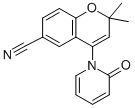 CAS 登录号：117545-11-6， 2,2-二甲基-4-(2-氧代吡啶-1-基)苯并吡喃-6-甲腈