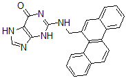 CAS#: 117606-17-4, N(2)-((Chrysen-5-Yl)Methyl)Guanine
