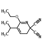 CAS 登录号：117615-76-6， 6-乙氧基-5-异丙基-2,2(3H)-吡啶二甲腈