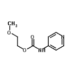 CAS#: 117652-48-9, 2-Methoxyethyl 4-Pyridinylcarbamate