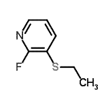 CAS#: 117670-97-0, 3-(Ethylsulfanyl)-2-Fluoropyridine