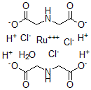 CAS 登录号：117676-57-0， 亚胺二乙酸-钌(III)络合物