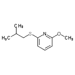 CAS 登录号：117765-07-8， 2-(异丁基硫基)-6-甲氧基吡啶