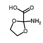 CAS 登录号：117769-23-0， 2-氨基-1,3-二氧戊环-2-羧酸