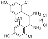CAS 登录号：117773-99-6， (1,2-二(2,6-二氯-4-羟基苯基)乙二胺)二氯铂(II)