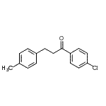 CAS 登录号：117825-87-3， 1-(4-氯苯基)-3-(4-甲基苯基)-1-丙酮
