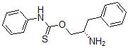 CAS 登录号：118104-82-8， O-[(2S)-2-氨基-3-苯基丙基](苯基氨基)硫代甲酸酯