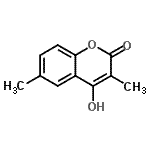 CAS 登录号：118157-94-1， 4-羟基-3,6-二甲基-2H-苯并吡喃-2-酮