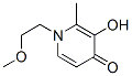 CAS 登录号：118178-79-3， 3-羟基-1-(2-甲氧基乙基)-2-甲基吡啶-4-酮