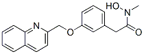 CAS#: 118308-94-4, Methyl 3-(2-Quinolinylmethoxy)Benzeneacetohydroxamate