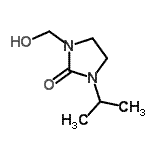 CAS 登录号：118353-26-7， 1-(羟基甲基)-3-异丙基-2-咪唑烷酮