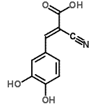 CAS#: 118409-56-6, (2E)-2-Cyano-3-(3,4-Dihydroxyphenyl)Acrylic Acid