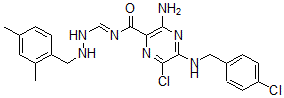 CAS 登录号：118573-60-7， 5-(N-4-氯苄基)-N-(2',4'-二甲基)氨苯蝶啶