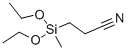 CAS#: 1186-11-4, 3-(Diethoxy-Methylsilyl)Propanenitrile