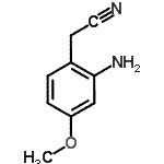 CAS 登录号：118671-03-7， (2-氨基-4-甲氧基苯基)乙腈