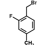 CAS#: 118745-63-4, 1-(Bromomethyl)-2-Fluoro-4-Methylbenzene
