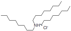 CAS 登录号：1188-95-0， 三辛基氯化铵