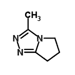 CAS 登录号：118801-63-1， 3-甲基-6,7-二氢-5H-吡咯并[2,1-c][1,2,4]三唑